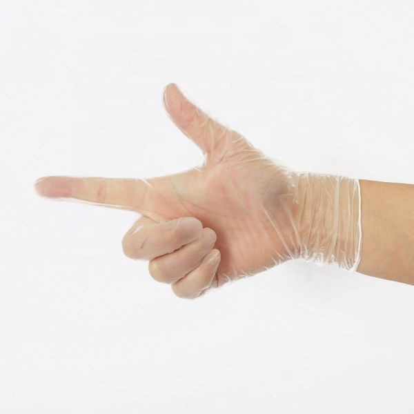 DOP Disposable Vinyl Gloves XL Powder Free Clear Vinyl Gloves