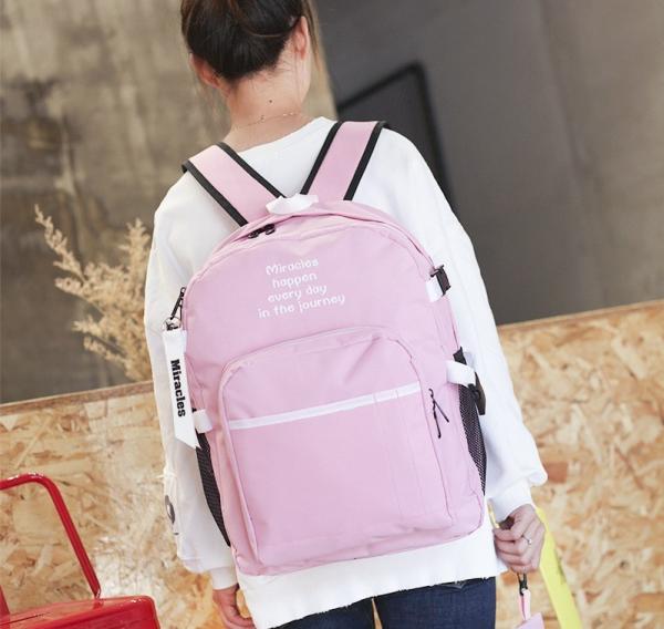 Korean travel oxford student's school big-capacity leisure backpack