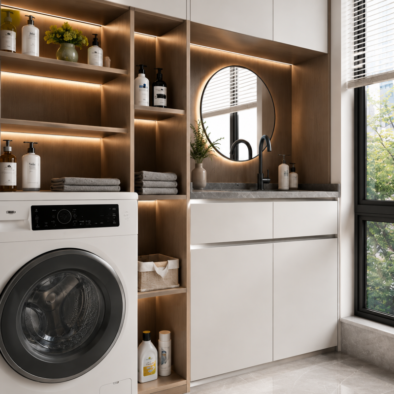 Durable Stainless Steel Laundry With High Corrosion Resistance Perfect Indoor Outdoor Application ASTM Standard Certified