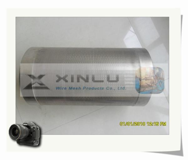Non Clogging Water Well Screen Pipe FOTI Sand Control Wedge Wire Screen Pipe