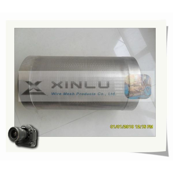 10-3/4» песок контролирует трубку 6m экрана Джонсона никакая магнитная трубка фильтра нержавеющей стали