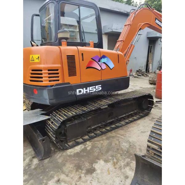 mini used crawler digging machine doosan dx55/secodn hand high quality excavator doosan dx55