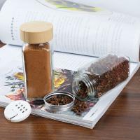 4 oz 120 ml de pot d' épices, pots en verre d' épices, bouteilles d' épices avec couvercle de shaker.