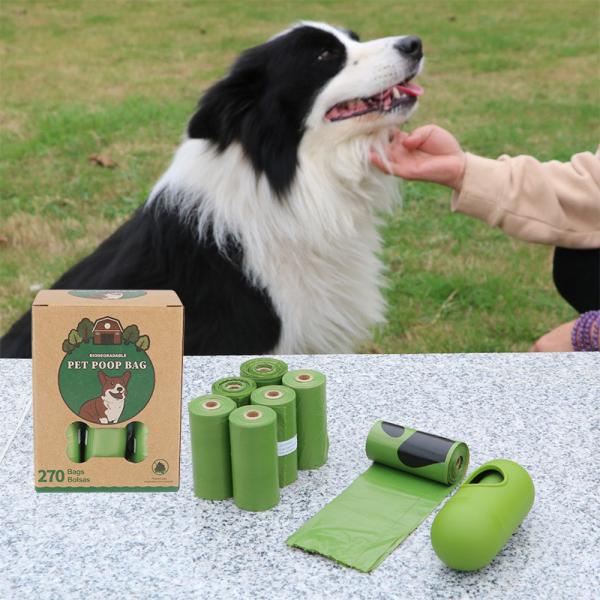 23*33cm EPI Biodegradável Saco de Resíduos de Animais de estimação