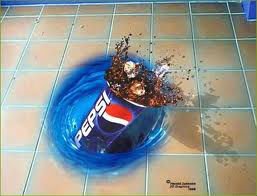 floor sticker advertising