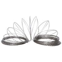 El solo alambre de la maquinilla de afeitar de la fábrica china galvanizó el alambre de púas acordeón de la maquinilla de afeitar y el cercado para la prisión y el aeropuerto