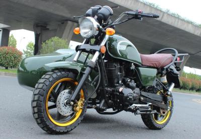 Off Road Side Car Electric 3 Wheel Motorcycle Air Cooled CDI Ignition For Delivery
