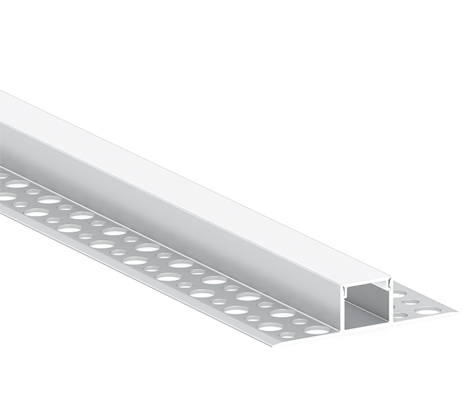 LEDCORP® Customized Aluminum Profile Recessed/Embedded/Reture Groove for Linear Light Assembly for Home Residence Office
