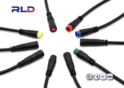 Conector impermeável do fio do cabo do Pin 4Pin 5Pin 6Pin do Pin 3 da tomada M8 do conector do PVC mini 2