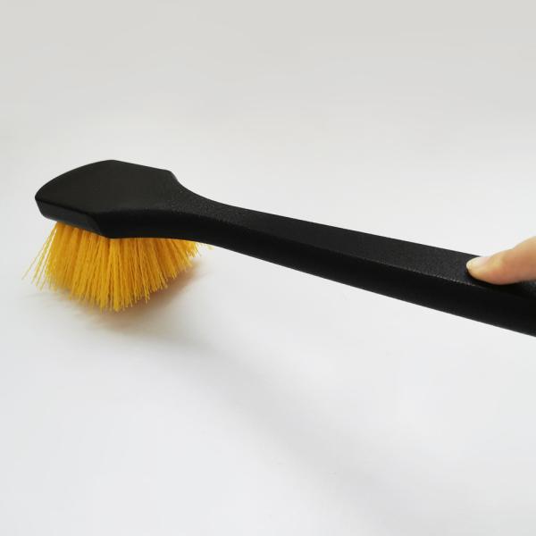 Plastic Gong Pot Fender 39x7.5x8cm Floor Cleaning Scrub Brush Car Pot Desk