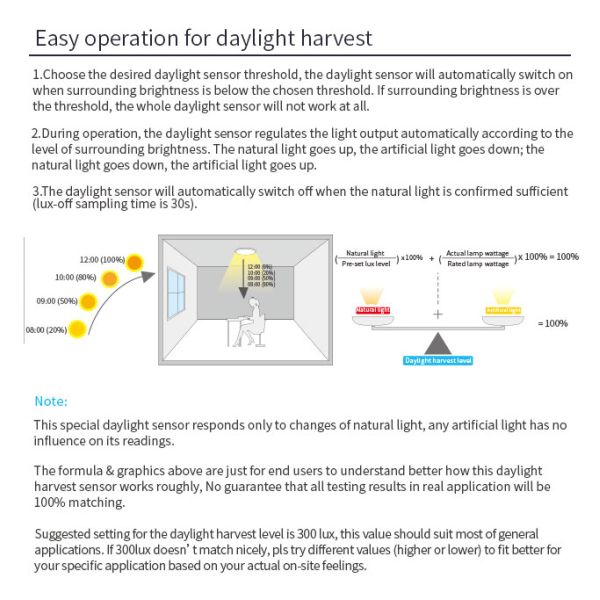 12В низковольтный датчик сбора дневного света Легкая эксплуатация Датчик движения PIR