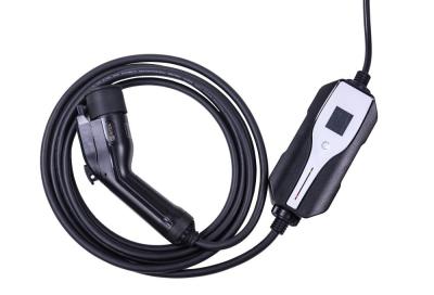 Adjustable 16A Portable EV Charger EN 62752 EV Rapid Charger