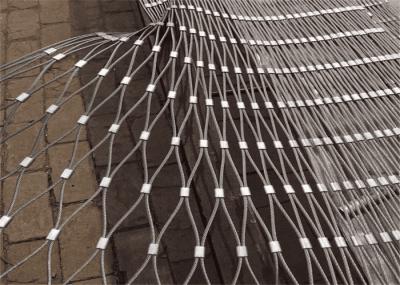 Galvanised PVC Coated Diamond Mesh , Parrot Aviary Netting Stainless Steel