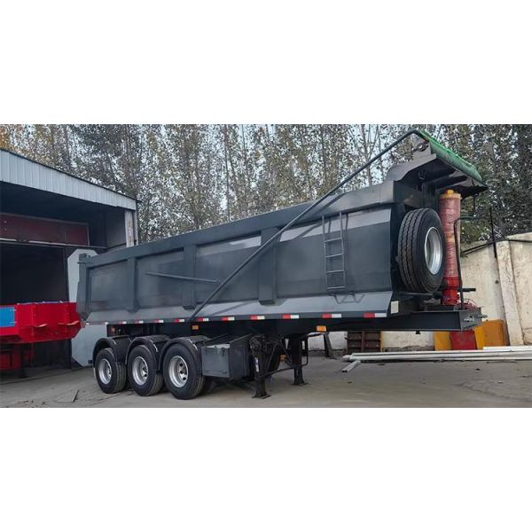Hydraulic Car Hauler Carrier Transport Semi Truck Trailer with Two Speed Landing Leg