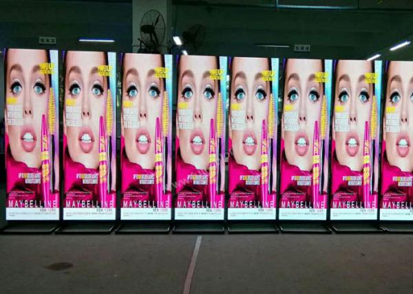 Portable Indoor 1920x576mm 1500nit Digital LED Poster