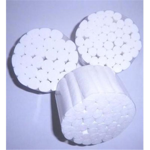 Oem Ce 1.0x3.8cm Dental Cotton Roll Disposable For Surgical