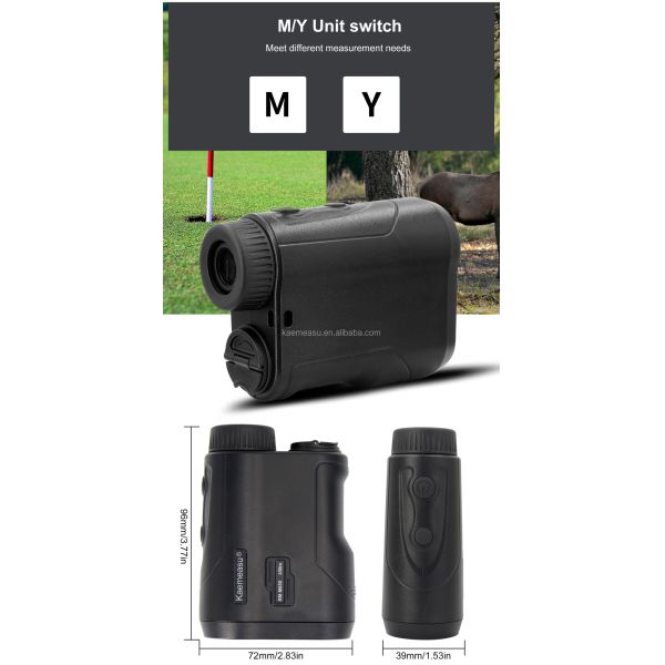 Digital Portable Golf Hunting Laser Rangefinder Mini Sport Laser Measure Distance Meter OEM