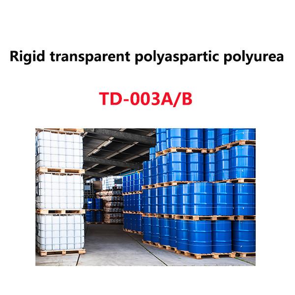 Polyurée polyaspartique transparente rigide TD-003A/B