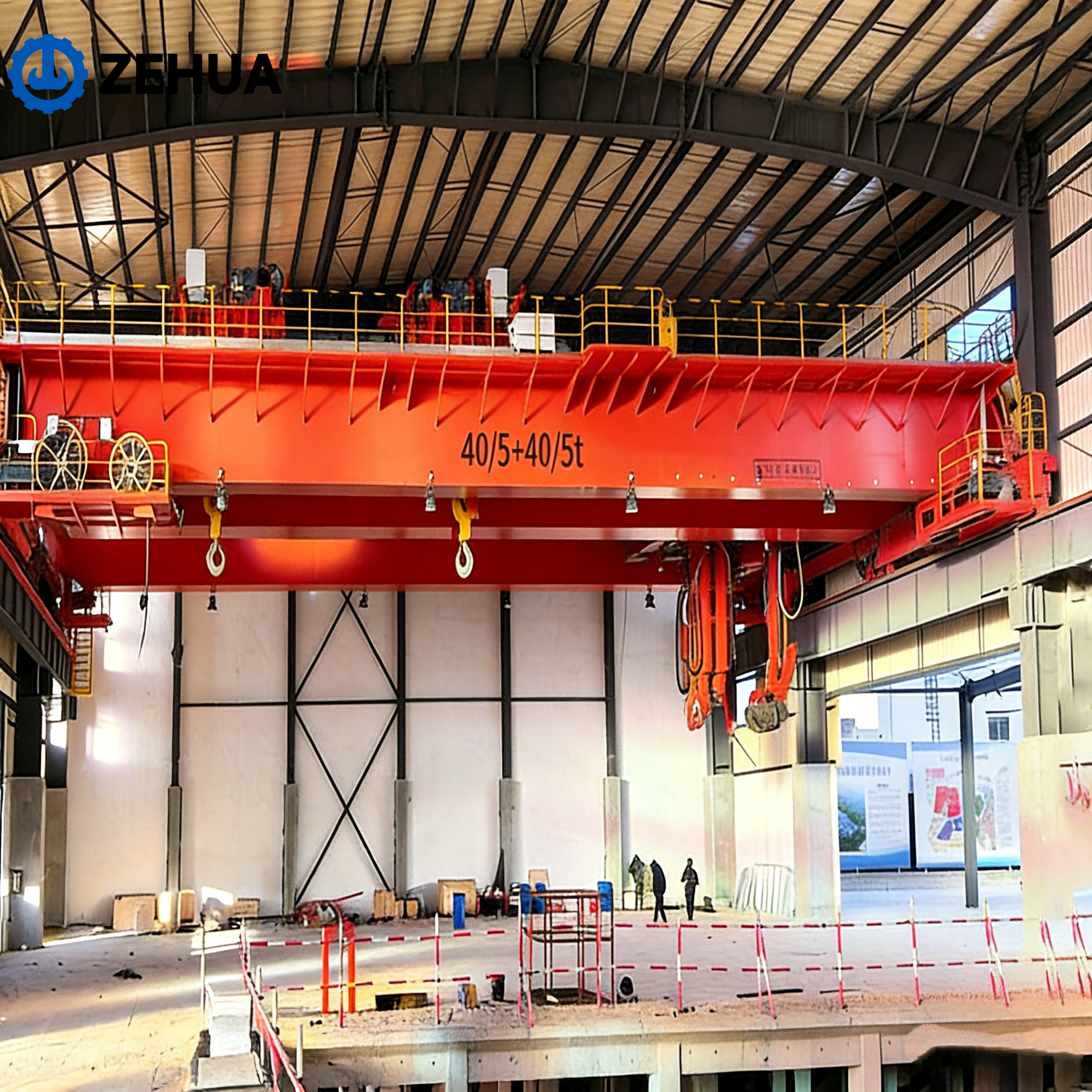 High Temperature Resistant Multifunctional Pot Tending Crane for Aluminum