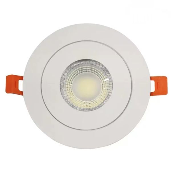 Home Office 5W 360D Beam Angle Recessed LED Downlight with 80 Ra CRI and Sleek LED Design