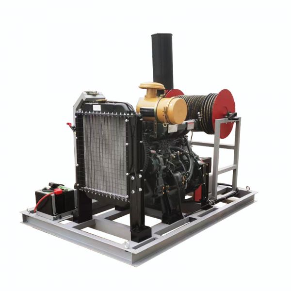 100 л / мин водоструйный очиститель канализации большой дизельный привод