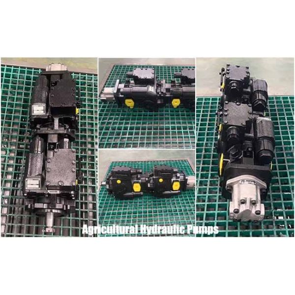Hydraulic System Components Harvester Tandem Pumps with Cast Iron Construction