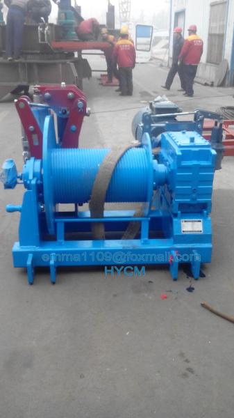 QTD4015 Luffing Jib Crane Tower Inner and External Climbing Type 6T Load