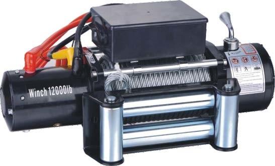 Most popular powerful 12V 12000 lbs electric winch for off road for Jeep Wrangler