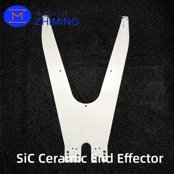 SiC Ceramic End Effector for Wafer Handling - Corrosion & Heat Resistant for Semiconductor Processing