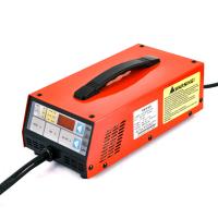 Chargeur de batterie au lithium 40A 48V en fer rouge Modèle d'homologation ROHS E25