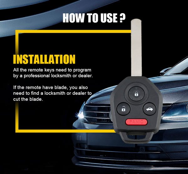315Mhz G Chip Smart Car Remote Key CWTWB1U811 For SUBARU LEGACY OUTBACK FORESTER IMPREZA