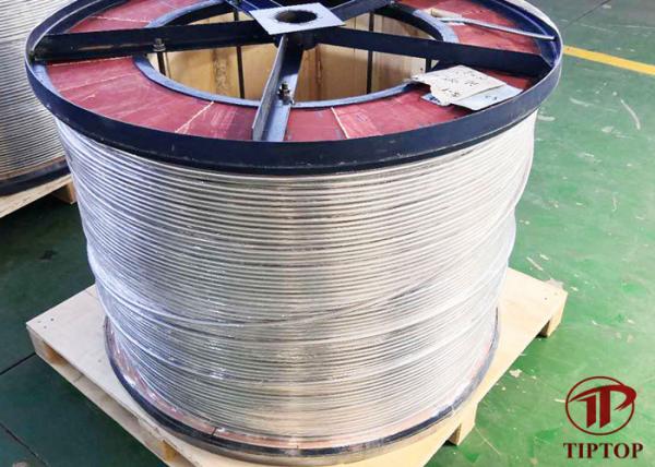 Austenitic 316L 1/2 OD SS Steel Control Line Tubing