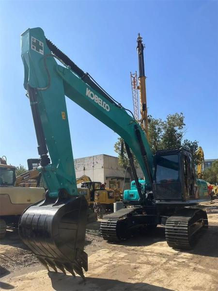 20 Tons Japan Kobelco SK200-8 Excavator Digger Machine With Original Hydraulic Valve