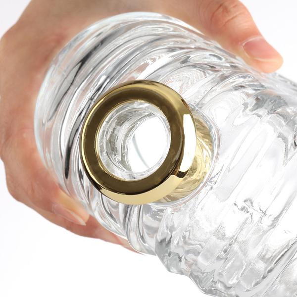 Super Flint Bouteille en verre de cognac avec liège La solution ultime d'emballage de boissons