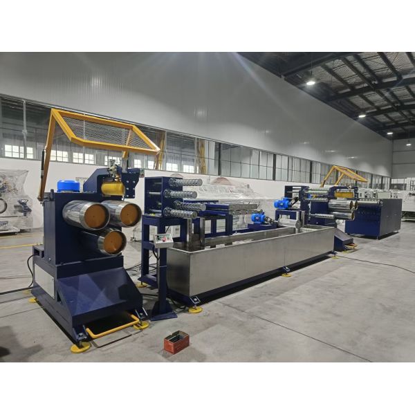 Movable Design & Adjustable Temp (10-25°C) Dual Tanks – PP Band Extrusion Line