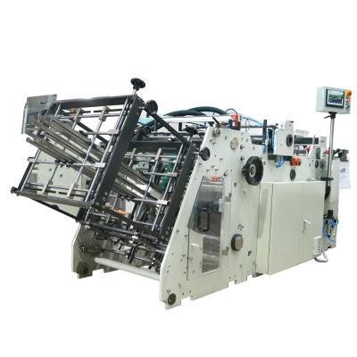 Caixa de papel ondulada da impressão de Flexo que erige a máquina