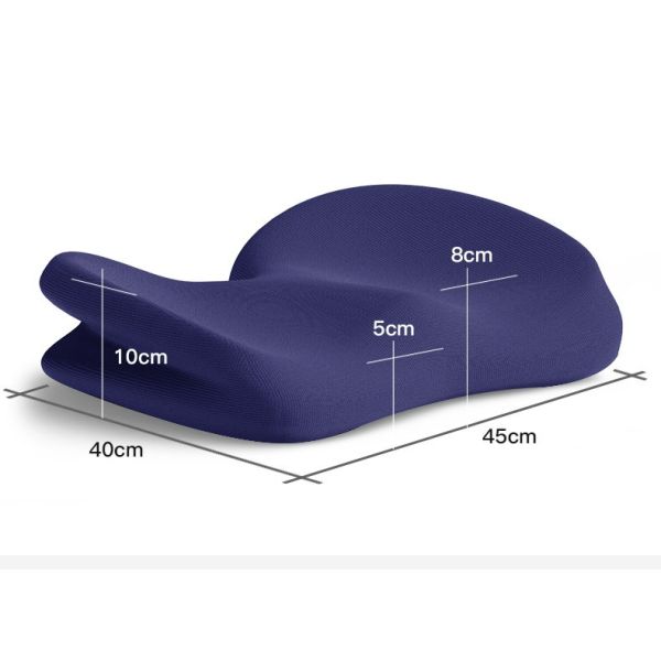 Outdoor Home 3D Memory Foam Pressure Relief Seat Cushion Pillow with Customized Color