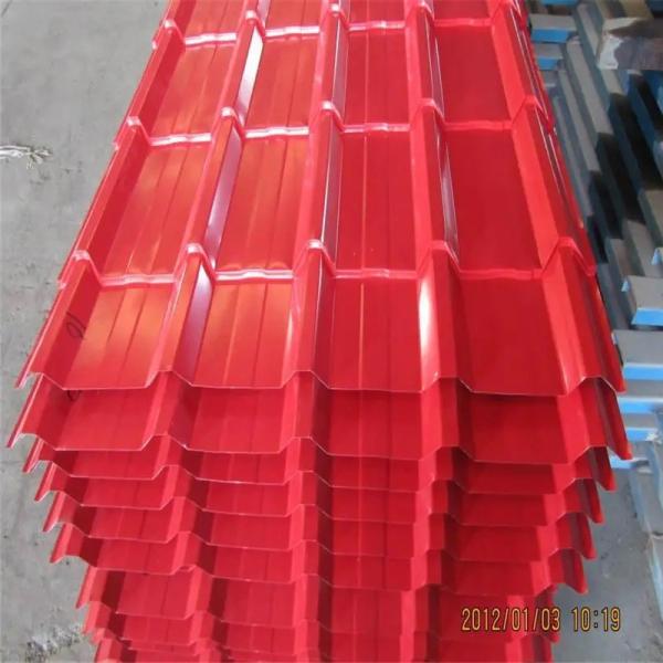 Folha galvanizada revestida Prepainted da cor da chapa de aço 0.12mm de PPGI para o telhado