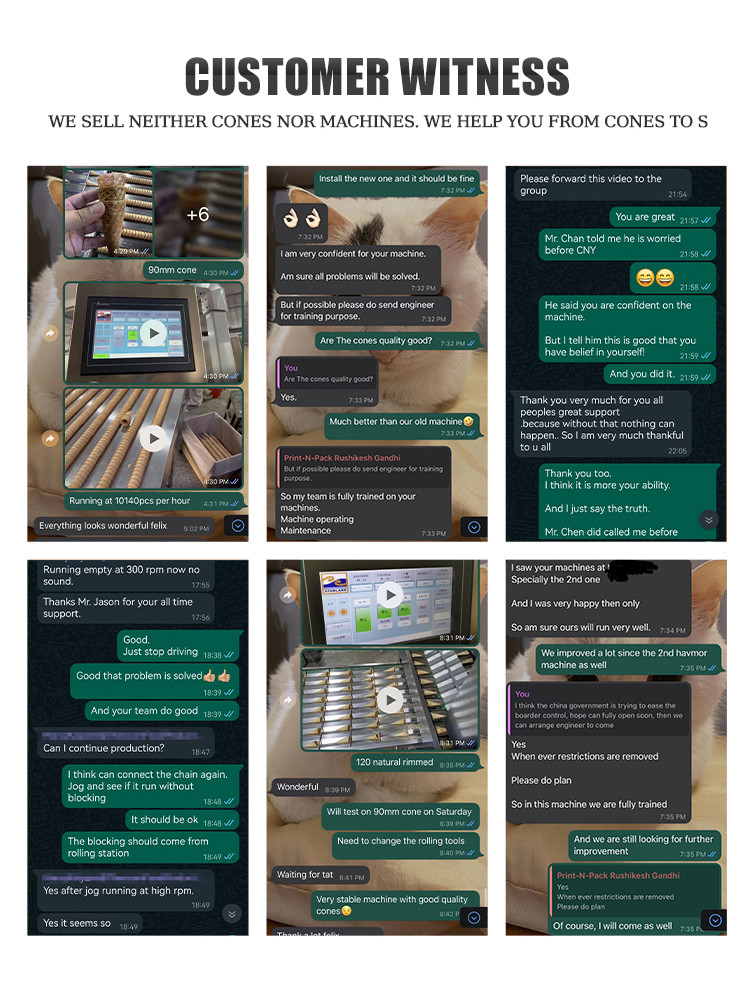 Свернутая машина 2200pcs/H конуса вафли печь для продовольственного магазина