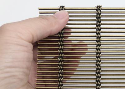 4mm 304 Stainless Steel Architectural Mesh Curtain Ceiling Facade