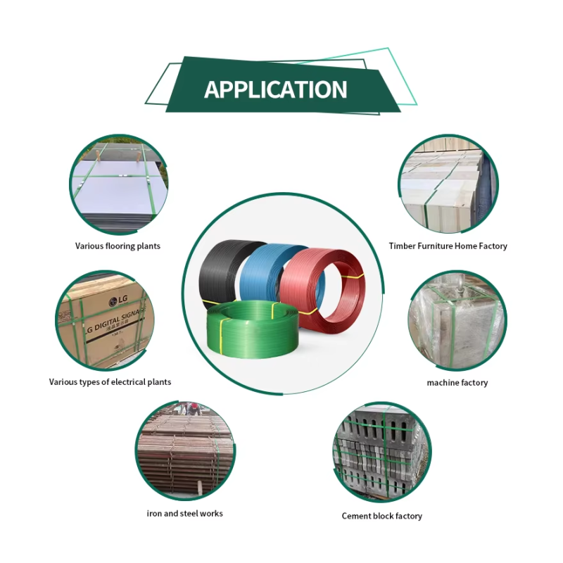 OEM/ODM PP Plastic Strapping Band Custom Size Eco-Friendly Lightweight Economical