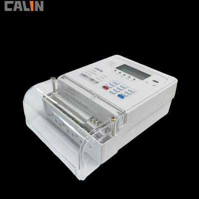LCD Display IEC 62053 Three Phase Electric Meter Working Wide Voltage Range