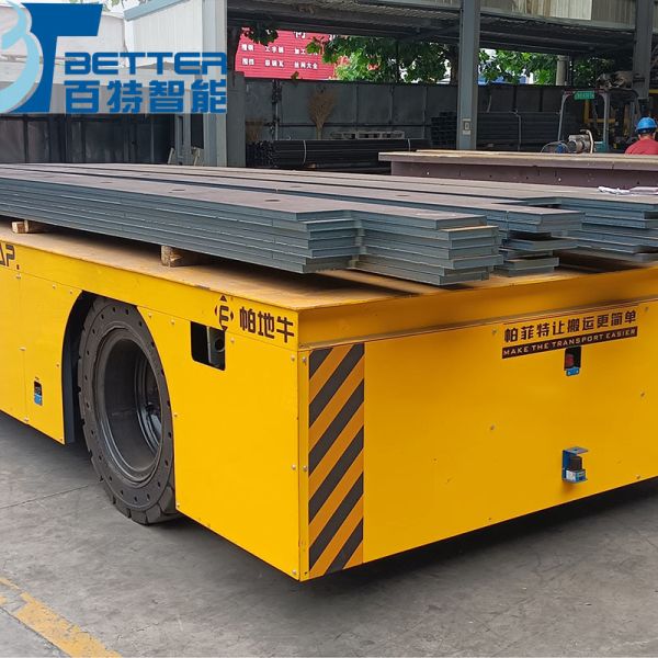 Steel 1-300 Ton Transfer Cart Kpw-30t Industrial Transfer Trolley