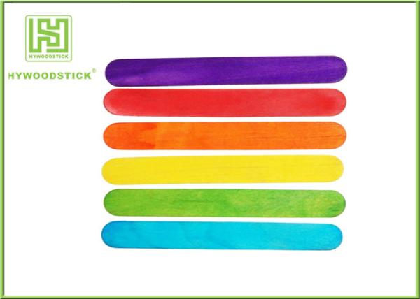 Food Grade Recycled Wooden Craft Sticks DIY Use 100mm - 300mm Length