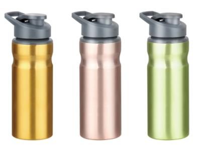 Wide Mouth Aluminium Sports Water Bottle / BPA Free Drink Bottles 750ml