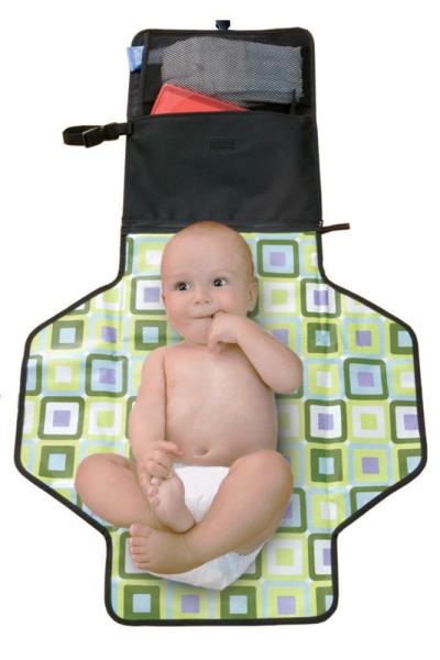 Infant 3 In 1 Clutch Unisex Diaper Bags Machine Washable Classic Waterproof