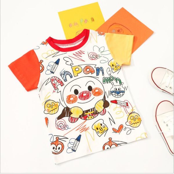 Latest Design Graffiti Shirts Organic Cotton Kids T Shirt Custom