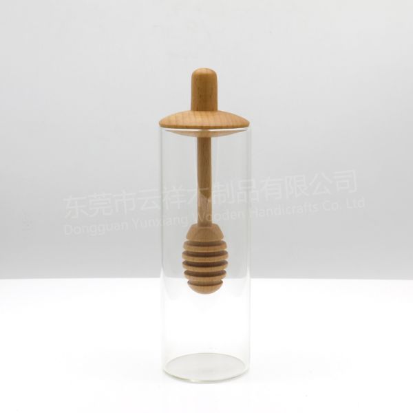 Customized Logo Wooden Muddler Individually Wrapped  Wedding Party  Honey Dipper Sticks