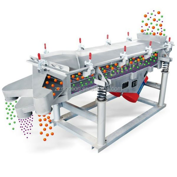 Rotex Linear Vibrating Screen Machine for Silica Sand Powder As Per Different Model