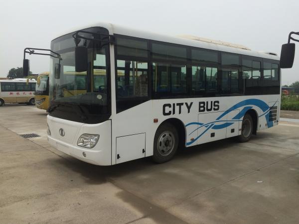 Hybrid Urban Intra City Bus 70L Fuel Inner City Bus LHD Six Gearbox Safety